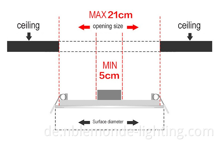 Modern Sleek LED Panel Light